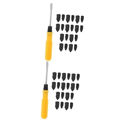 Produktbild: iplusmile 2 Sets Reifen Reparatur Set Reifen Schraubendreher Auto Set Reifen Schraube Nagel Reifen Reparatur Schraube Nagel Vakuum Reifenreparatur Nagel Reifenstopfen Set Vakuum