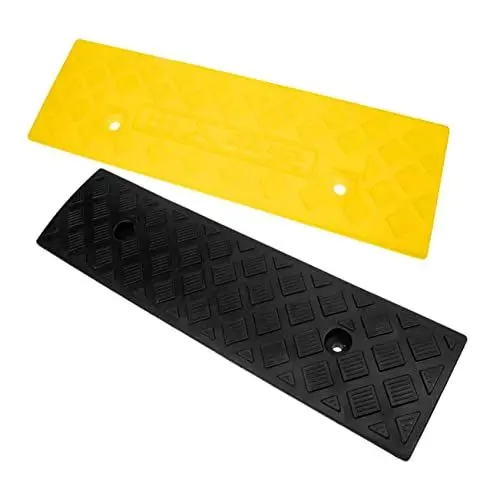 Produktbild: iplusmile 2st Autorampen Bordsteinrampen Für Fahrradrampe Bürgersteig Bordsteinrampe Rampe Für Roller Rollstuhlrampe Pitch-Hopper Auto Steigung Rampe Bordsteinrampe Für Autos Hangrampe Gummi