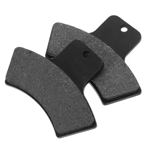 Produktbild: iplusmile 2st Reibungsbremsbeläge Bremsklotz Atv-bremsteile Scheibenbremsbeläge Ebike Bremsbeläge Atv Bremsbeläge Motorradzubehör Bremsbeläge Für Motorradbremsen Auto Zubehör Black Stahl