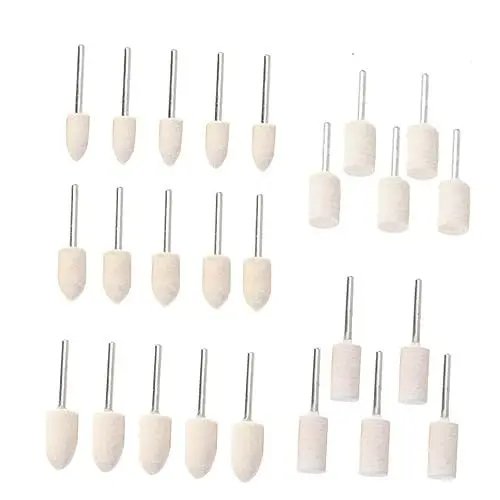 Produktbild: iplusmile 30-teiliges Polierrad-set Für Bohrer Woll-polierpad Polierrad Für Glasschmuck