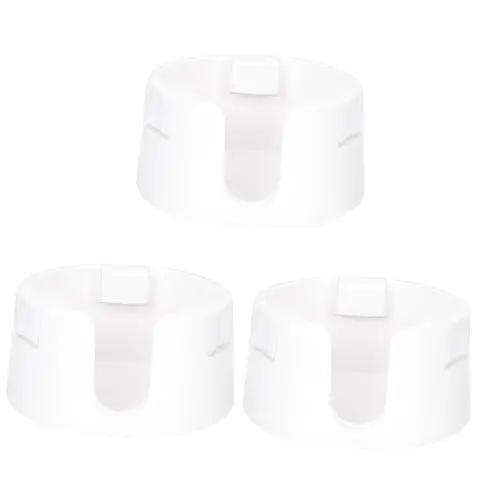 Produktbild: iplusmile 3St Auslaufsicherer Getränkehalter Anti-Auslauf-Dosenhalter Marine-Getränkehalter für Auto becherhalter Cup Holder for Couch Kaffeetassen Auto Untersetzer Tisch Getränkehalter Weiß