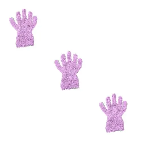 Produktbild: iplusmile 3stücke Doppelseitige Mikrofaser-autowaschhandschuhe Multifunktionale Reinigungshandschuhe Für Fahrzeuge Grün- Mit Elastischem Design Und Starker Wasseraufnahme Für Autowäsche