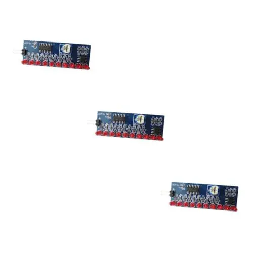 Produktbild: iplusmile 3St Wasserlampenteile diy elektronik elektronische bauteile elektronik-baukasten electronic kit electronics kit LED blinkt Blinklicht Blitzlicht Bausatz Wasserlampe ne555 cd4017