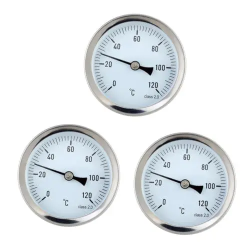 Produktbild: iplusmile 3st Flüssigkeitsthermometer Wasserthermometer Themometer Temperaturanzeige Digital Gut Ablesbares Thermometer -thermometer Messuhr Pipeline
