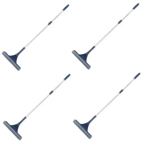 Produktbild: iplusmile 4 Sets Fensterreiniger Gesichtsspatel Reinigungsbürste Bildschirmreinigungsbürste Hausreinigungsset Spiegelreiniger Werkzeug Haushaltsreinigungswerkzeuge