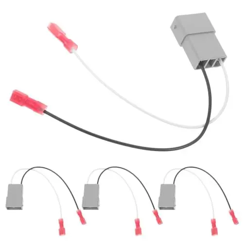 Produktbild: iplusmile 4 Stück Auto-Lautsprecher-Stecker Lautsprecher-Kabelbaum-Adapter Ersatz-Lautsprecher-Kabel-Adapter-Stecker