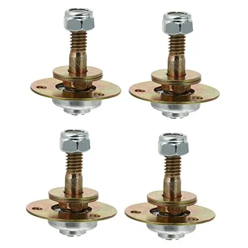 Produktbild: iplusmile 4 Stück Schaukelstuhllager Potentiometer Möbelverbindungsbeschlag Hardware ersatzteile für gartenmöbel Zubehör für Schaukelstühle Schaukelstuhl Lager schaukelstuhl zubehör Eisen