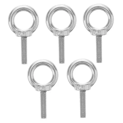 Produktbild: iplusmile 5 Stücke Augenschrauben M8x30 Hebeösenschrauben Schrauben 304 Edelstahl für Kajak