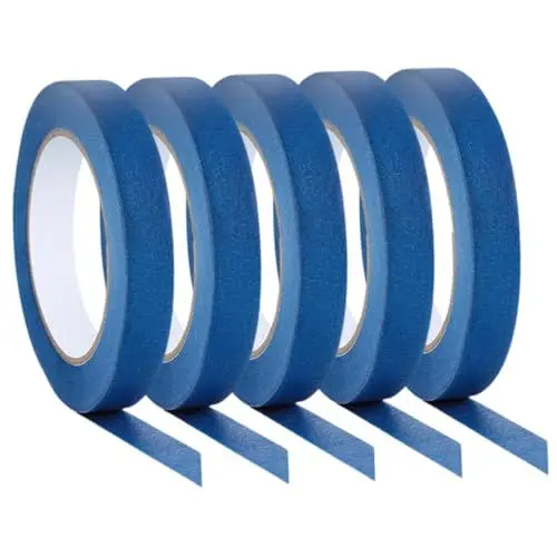 Produktbild: iplusmile 5rollen Maler-abdeckband Lackier-abdeckband Klebeband Für Wandbemalen Kantenbeschneiden Autolackierung Zum Lackieren