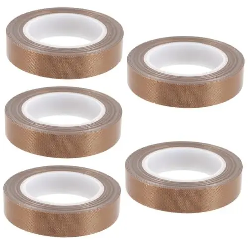 Produktbild: iplusmile 5 Rollen Teflonband Dichtband Isolierbänder Ptfe-band Für Vakuumierer Wärmedämmband Ptfe-band Für Versiegelung Ptfe-bänder Vakuumierband Dichtungsband Lebensmittel