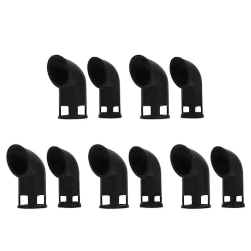Produktbild: iplusmile 5 Sätze Dampfkochtopf Liner Instant-Pot-zubehör Kessel Ofen Dampfer Ventiladapter Druckkocher Zubehör Dampfablass-umsteller Schnellkochtopfzubehör Kieselgel Black 2 Stück * 5