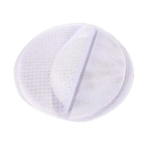 Produktbild: iplusmile 5 Stk Antihaft-dampfgarmatte Dampfgittermatte Obsttrockner Mesh Antihaft-knödel-pad Gebäck Mesh-matte Chinesischer Dampfkorb Runde Dämpfeinlagen Backgittermatten Dampfkörbchen Weiß