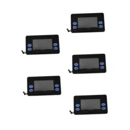 Produktbild: iplusmile 5st Digitales Anzeigeinstrument Für Rudergeräte Fahrradmonitor Fahrrad Tacho Fahrrad-geschwindigkeitsmesser Fitness-monitor-gerät Elektronisches Bauteil Black