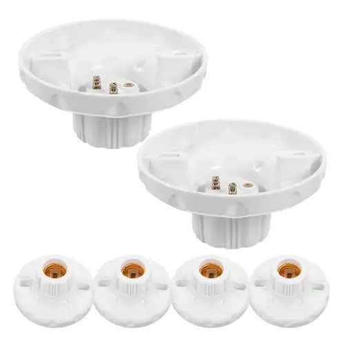 Produktbild: iplusmile 6 Stück E27-Fassung Lampenfassung Lampenfassung Lampenfassung Lampenfassung Lampenfassung