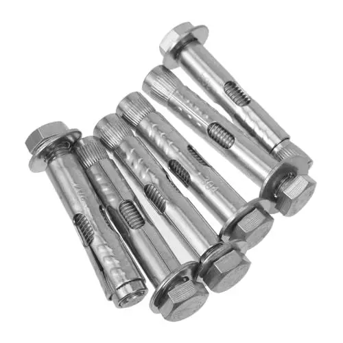 Produktbild: iplusmile 6 Stücke Expansion Schraube Bolzen Heavy Duty M12x80mm Edelstahl Externe Einfache Installation
