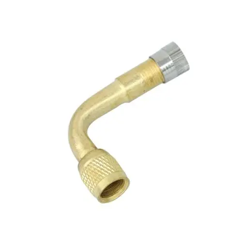 Produktbild: iplusmile 90grad Adapter Für Reifenventile Universeller Ventilanschluss Für Pkw LKW Und Motorräder Hochwertiger Reifenadapter Mit Zufälliger Mutter Für Fahrzeugtypen
