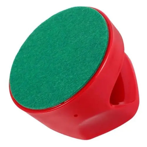 Produktbild: iplusmile Air Hockey Putter Airhockey-Pusher Eishockey-Ausrüstung Hockey -Schreibtischzubehör Airhockey-Strumpffüller Lufthockeyersatzteile Hockey-Puck-Zubehör Abs rot