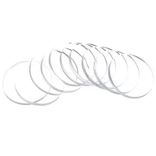 Produktbild: iplusmile 10stücke Glaskantenpuffer Für Möbel Transparente Saugnapf-dämpfer Für Tischplatten Und Glasregale rutschfeste Gummiunterlagen Vermeidung Von Kratzern Und Geräuschen