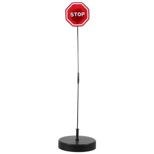 Produktbild: iplusmile Blinkendes Stoppschild Parkassistent Großes Leuchtend Rotes Schild Garagenwarnung Auto-Stoppanzeige Sensoren Fahrzeuge Stoßstangenschutz Für Einfahrt