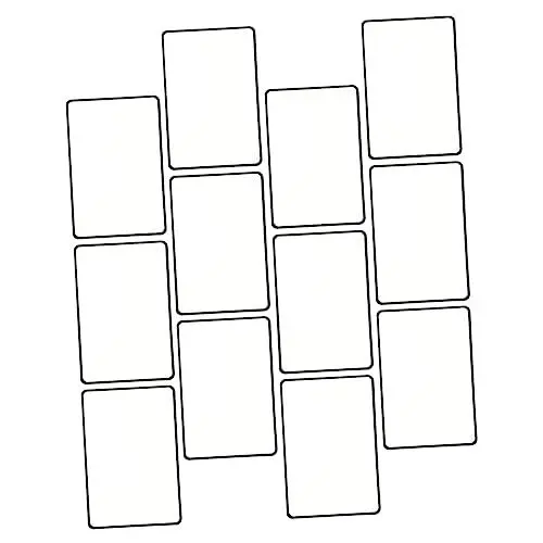 Produktbild: iplusmile Buchetiketten Vergrößern 12 Stück Lupe Lesezeichen Glasblätter Leselupe Leselupe Leselupe Seitenlupe Lesezeichen Seitenlupe Linse PVC Schwarz Bücherverstärker Vergrößerungsglas