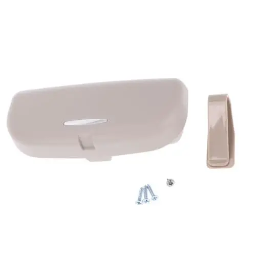 Produktbild: iplusmile Auto-sonnenblenden-brillenhalter Sonnenblenden-aufbewahrungsbox Abs-Kunststoff Nicht Hinderliches Design Beige