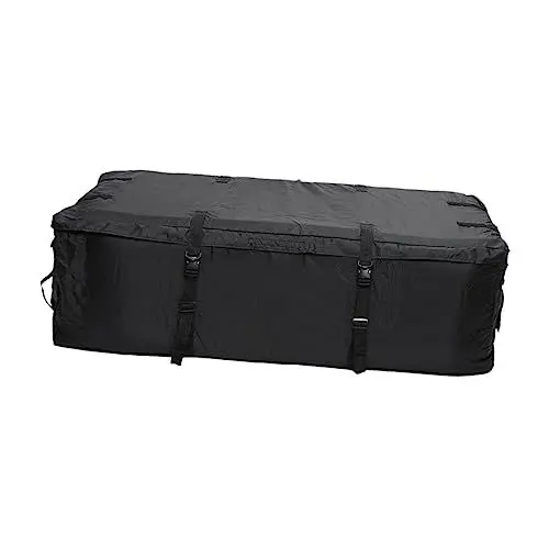Produktbild: iplusmile Wetterfeste Autodachtasche 420d Oxford 145 X 80 X 45 cm Kompatibler Dachgepäckträger 4 Gurte und Staubdichte Abdeckung