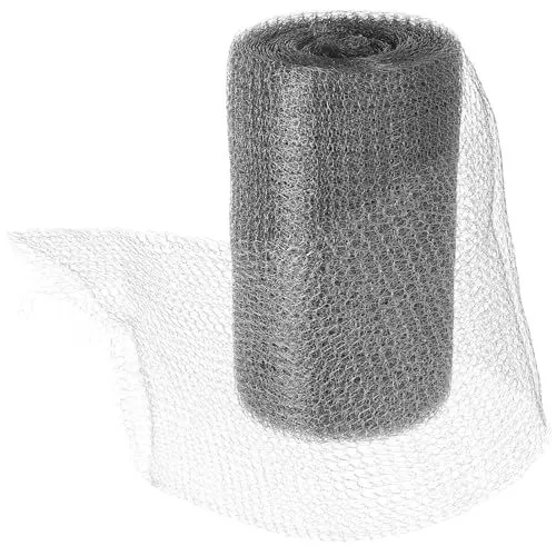 Produktbild: iplusmile Drahtgeflecht-Rolle Aus Edelstahl Verhindert Eindringen Von Mäusen Mäusen Schlangen Hornissen Nagetieren Für Diy-Projekte Lüftungskäfig Gartenfenster 900 X 13 Cm 354 X 5 Zoll