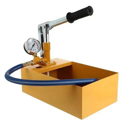 Produktbild: iplusmile Druckprüfpumpe Aluminium Wasser Druckprüfpumpe Handpumpe Hydraulische Prüfwerkzeug für Feuerwehr Sprinkler Bewässerungssysteme (25KG