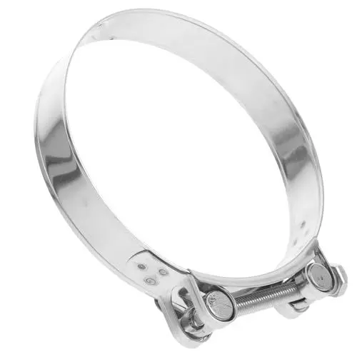 Produktbild: iplusmile Edelstahl Rohrschellen Auspuffrohrschelle Auspuffschelle Autoschelle Reparatur Auspuff Bandschelle Edelstahl Auspuff Reparatur Schalldämpferschelle Silber