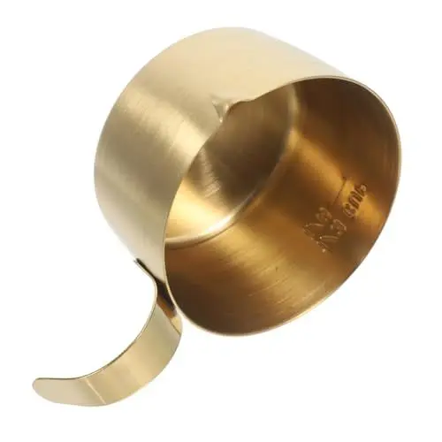 Produktbild: iplusmile Edelstahl Espresso Tasse Auslauf 80ml Messung Espresso Schuss Krug Farbe