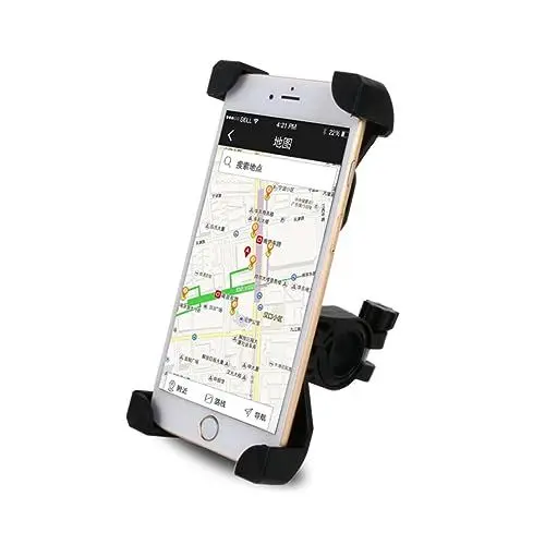 Produktbild: iplusmile Lenker Telefon für Mountainbikes Bike Mount Telefon Universal Fit 3 5-6 5 Zoll Smartphones Skid-