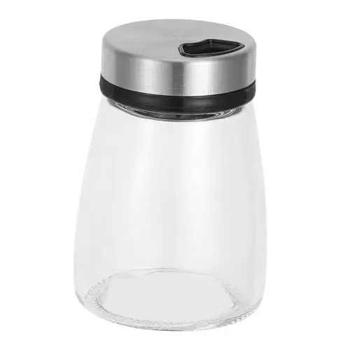 Produktbild: iplusmile Eleganter Gewürzspender Aus Glas Für Die Küche Shaker-flasche Für Gewürzgläser Puderzuckerbehälter
