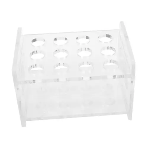 Produktbild: iplusmile Halloween- Acryl-reagenzglasständer 12-loch-reagenzglasständer Für Labor Kunststoff-reagenzglashalter Einfache Struktur