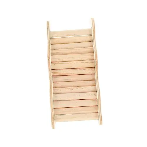 Produktbild: iplusmile 1stück Hamsterleiter Aus Holz Spielzeug Für Kleintiere Kletterleiter Für Hamster Igel Und Andere Nager Zur Stressbewältigung Und Spielmöglichkeiten