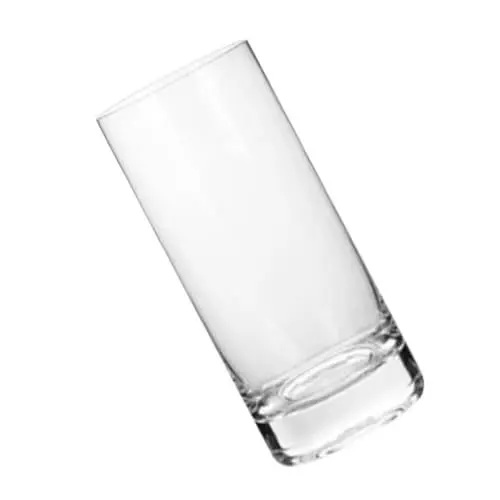 Produktbild: iplusmile Eleganter Gerader Wasserbecher – Trinkbecher Aus Klarem Glas Für Saft Matcha-tee Mehrzweck 237 Ml