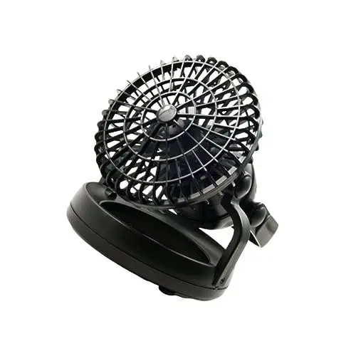 Produktbild: iplusmile Multifunktionale Campinglampe Mit Ventilatorfunktion Tragbare Zeltlampe Für Outdoor-aktivitäten Hängemöglichkeit Für Camping Wandern Und Notfälle Batterie