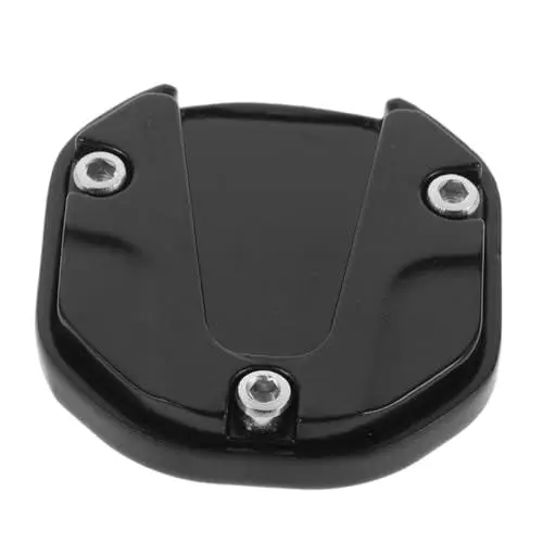 Produktbild: iplusmile Seitenstütze Für Elektrofahrzeuge -ständerplatten -ständerpolster Aus Metall Ständerpolster Für Motorräder -reparaturteil Black Aluminiumlegierung