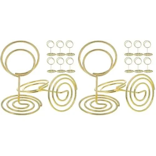 Produktbild: iplusmile 60stücke Tischkartenhalter Aus Elegante Platzkartenhalter Für Hochzeiten Partys Und Veranstaltungen Wiederverwendbar Stabil Und Vielseitig Einsetzbar Für Menüs Und Fotos
