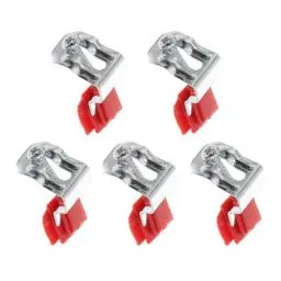Produktbild: iplusmile Unterbau Spülbecken Clips, 5Pcs Waschbecken Spüle Montageklammern Küchenspülen Spüle Befestigungsklemme Accessoires Dish Stoffclips