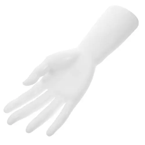 Produktbild: iplusmile Weibliches Schaufensterpuppen-Handdisplay Für Schmuck-Display-Halter Ständer Kunststoff Rechte Hand -Display-Hand Realistisches Handmodell Frauen Halskette Armband Uhr