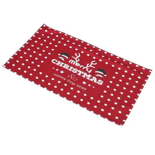 Produktbild: iplusmile Tischdecke für Weihnachten Dekorative Tischdecke für Die Feiertage Weihnachtsbedarf
