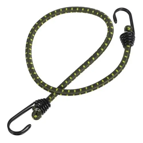 Produktbild: iplusmile Zeltseil mehrzweckseil Bungee-Seil mit Haken Bungee-Gurte für den Außenbereich elastische Spanngurte Bungee-Seile strapazierfähig im Freien Hochleistungs-Bungee-Seile Baumwolle
