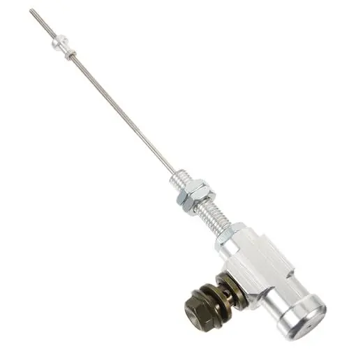 Produktbild: iplusmile hydraulische Kupplungsstange Kupplungsgeberzylinder für Motorräder Bremspumpe für geldschrank lecker Zylinderstangenbremspumpe hydraulischer Kupplungsgeberzylinder Silver