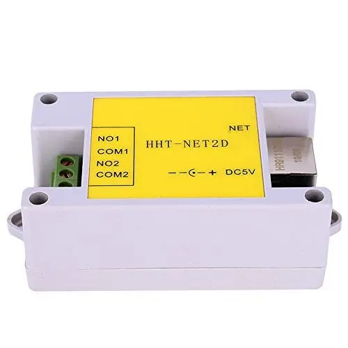 Produktbild: IP-Netzwerk-Relaismodul 2 – Kanal-Fernbedienung für Smart Home Control DC5V HHT – NET2D