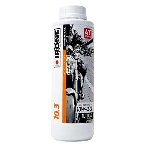 Produktbild: IPONE - 4-Takt-Motorradöl 10W30 10.3-1 Liter - Halbsynthetisch - Schutz des Motors - Optimale Schmierung