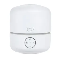 Produktbild: ipuro Aroma Diffuser Air Sonic good mood white mit Fernbedienung - schlichter Duftöl Diffuser mit Intervall- und Dauerbetriebsfunktion - stilvoller Luftbefeuchter mit Licht und Ultraschall Technologie