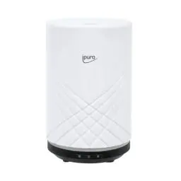 Produktbild: ipuro - Aroma Diffuser Air Sonic elegance white - eleganter Duftöl Diffuser mit Intervall- und Dauerbetriebsfunktion - stilvoller Luftbefeuchter mit Licht und Ultraschall Technologie