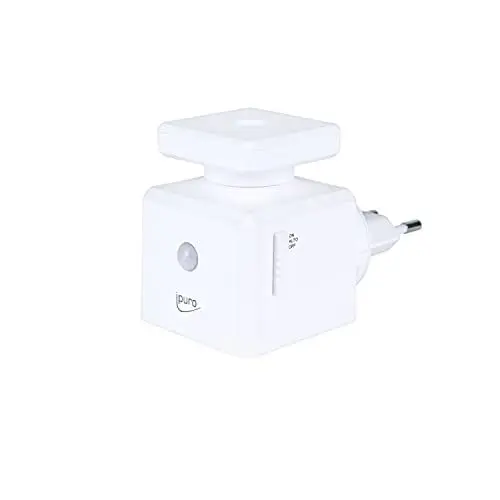 Produktbild: ipuro - Electric Scent Plug mit Bewegungssensor & Ambientelicht - nachfüllbarer Duftstecker mit 3 Stufen - innovativer Lufterfrischer für die Steckdose - Raumduft Stecker für die Essentials Düfte