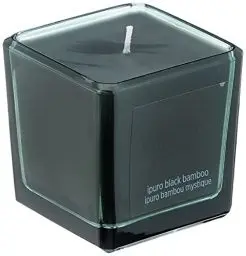 Produktbild: ipuro - dekorative ipuro black bamboo Duftkerze - minimalistische & puristische Duftkerzen im Glas - intensive Duftkerzen mit grünen & holzigen Noten - stilvolle Kerze 125 g