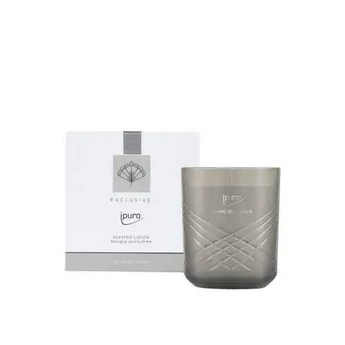 Produktbild: ipuro - dekorative ipuro thé epicé Duftkerze - minimalistische & puristische Duftkerzen im Glas - intensive Duftkerzen mit mysteriösen & belebenden Duftnoten - stilvolle Kerze 270 g